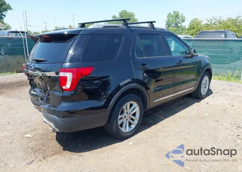 2017 Ford Explorer Xlt z USA, uszkodzony, nr VIN 1FM5K7D81HGE27971